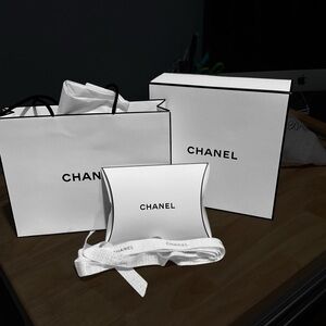 Chanel White Packaging Collection